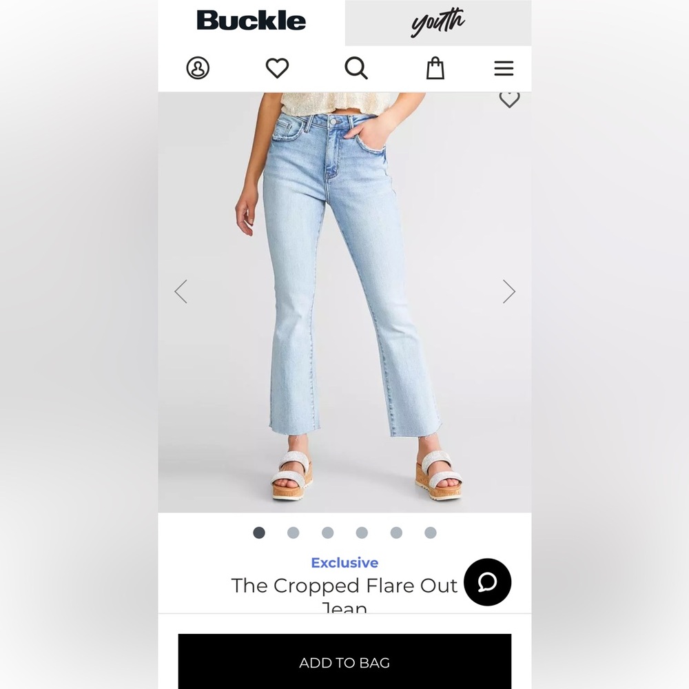 Willow & Root Cropped Flare Women’s 26